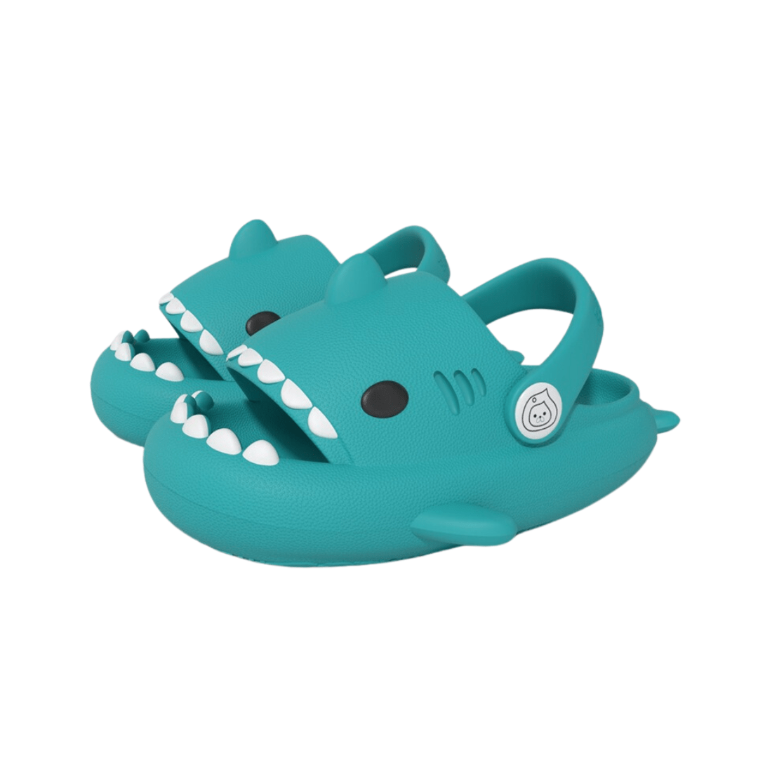 Ciabatte Squalo Bambino Azzurre Sharkmo