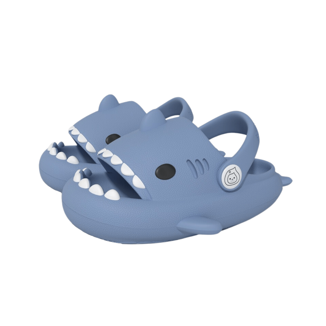 Ciabatte Squalo Bambino Blu Sharkmo